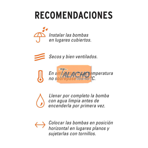 Bomba eléctrica periférica para agua 1/2 HP
