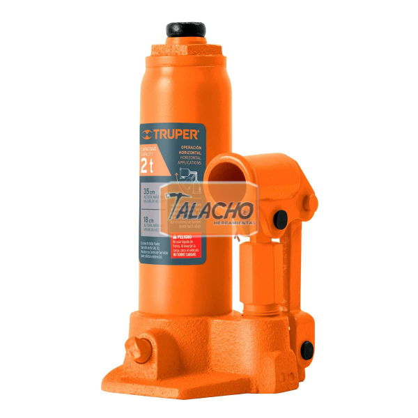Gato hidráulico de botella, 2 Ton